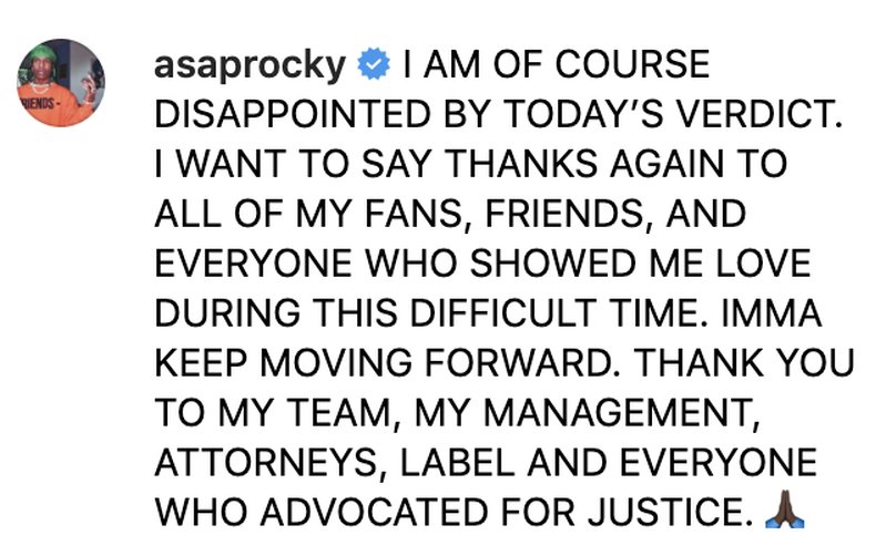 Bildkälla: Instagram/asaprocky Bildkälla: Instagram/asaprocky